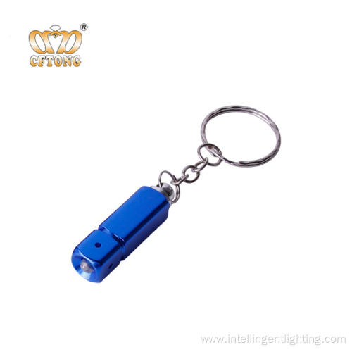 Promotional Mini 1LED Square Light Torch Led Keychain